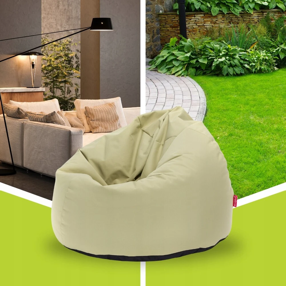 Ecopuf sodo pufas-krepšys luigi outdoor m13 90x120cm neperšlampamas terasai balkonui