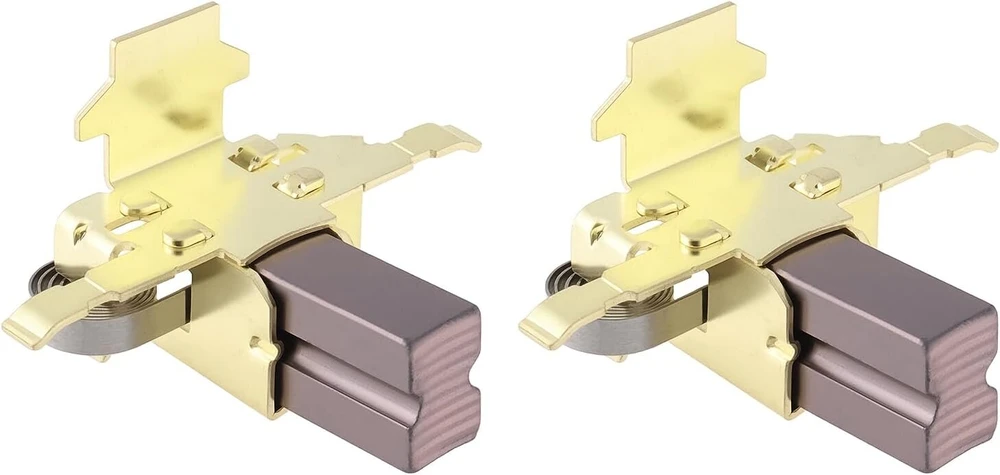 Ecsing 1 poros anglies šepetėlių su žalvariniais laikikliais 610126-00, suderinami su Dewalt Dc411 Dcg412 Dcs380 Dc390 Dcs391 Type 1