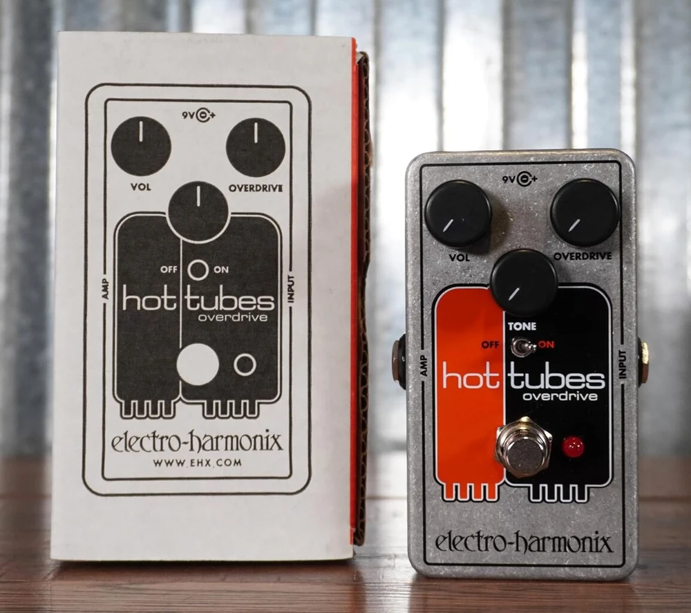 Electro-harmonix Hot Tubes Nano Overdrive gitaros efektų pedalas