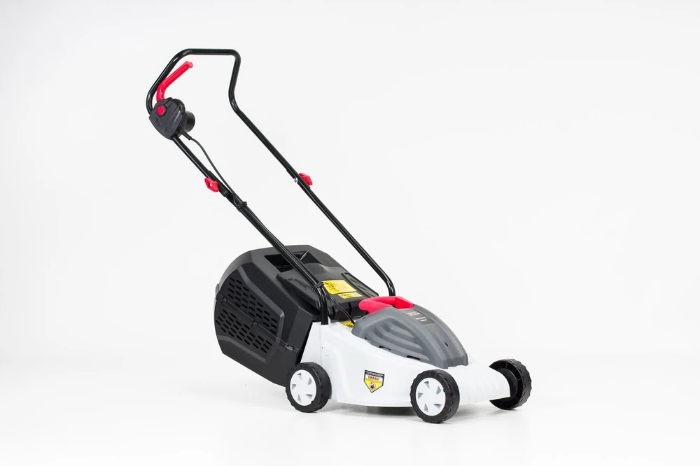 Elektrinė vejapjovė Nac 1000w, 32cm, 3 aukščio diapazonai, 2in1 krepšys 35l