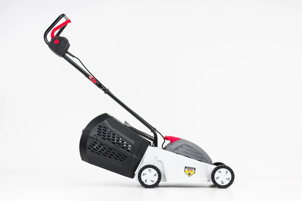 Elektrinė vejapjovė Nac 1000w, 32cm, 3 aukščio diapazonai, 2in1 krepšys 35l