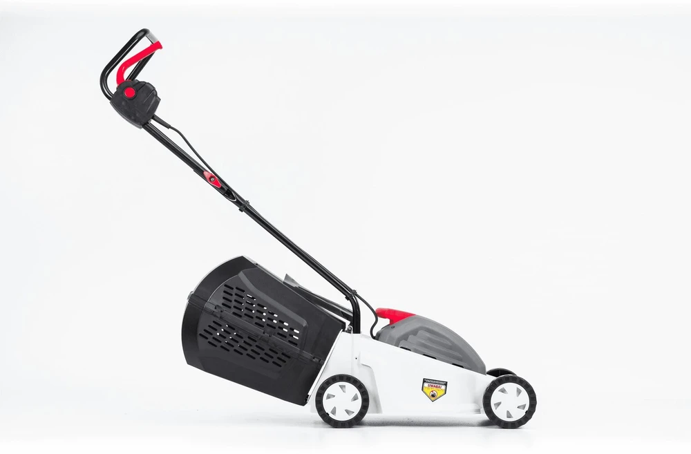 Elektrinė vejapjovė Nac 1000w, 32cm, 3 aukščio diapazonai, 2in1 krepšys 35l