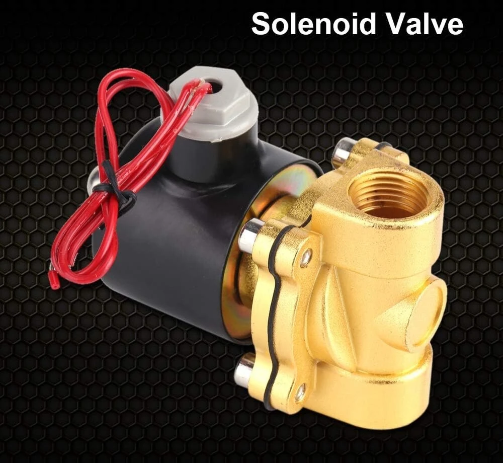 Ventiliatorius Elektrinis solenoidinis vožtuvas, 220 V Dn15 1/2 colio solenoidinis vandens vožtuvas, normaliai uždarytas elektrinis solenoidinis vožtuvas, cinko lydinio normaliai uždarytas pakaitinis vožtuvas vandeniui, orui, dujoms, alyvai