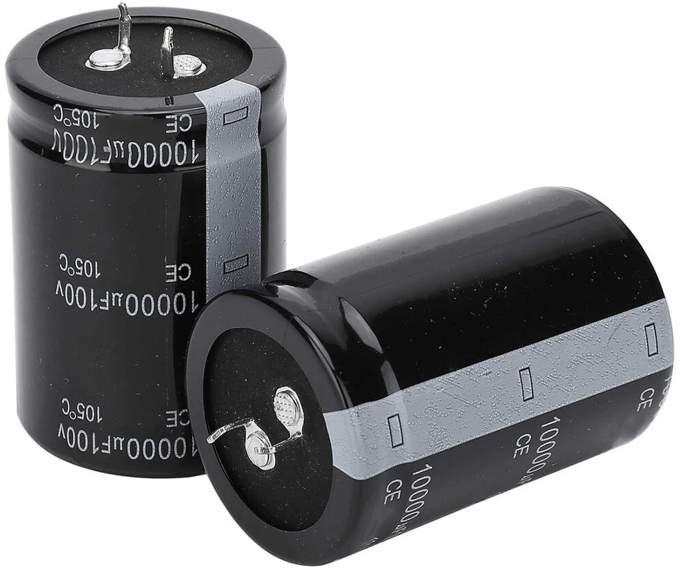 Elektrolitinis kondensatorius 100v 10000uf, 105°c, 2 vnt.