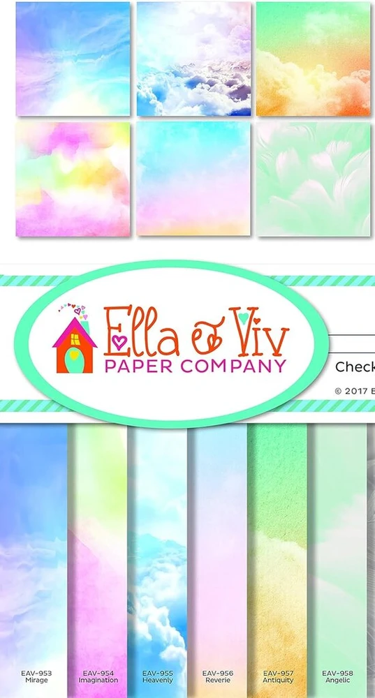 Ella & Viv by Reminisce ethereal scrapbook kolekcijos rinkinys