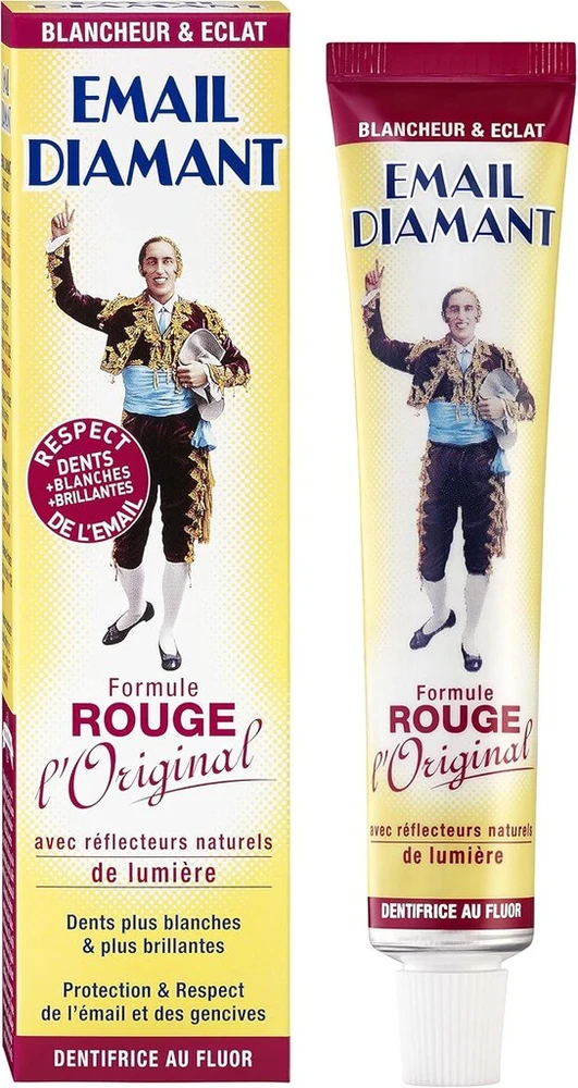 Email Diamant Dentifrice Formule Rouge dantų pasta, 75 ml