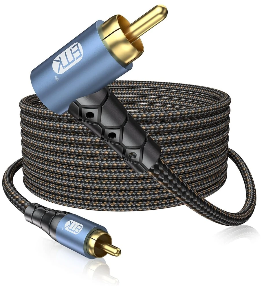 Emk stačiakampis Subwoofer Rca kabelis 5m