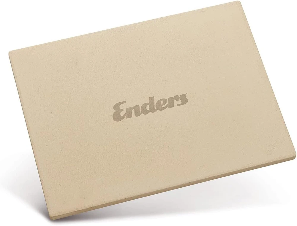 Enders® Cordierito #8775 kvadratinis picos akmuo 40 x 30 cm, itin didelis paviršius didelėms picoms, idealus traškiai picai ar saldiems kepiniams ruošti, optimalus šilumos sulaikymas, optimalus šilumos paskirstymas