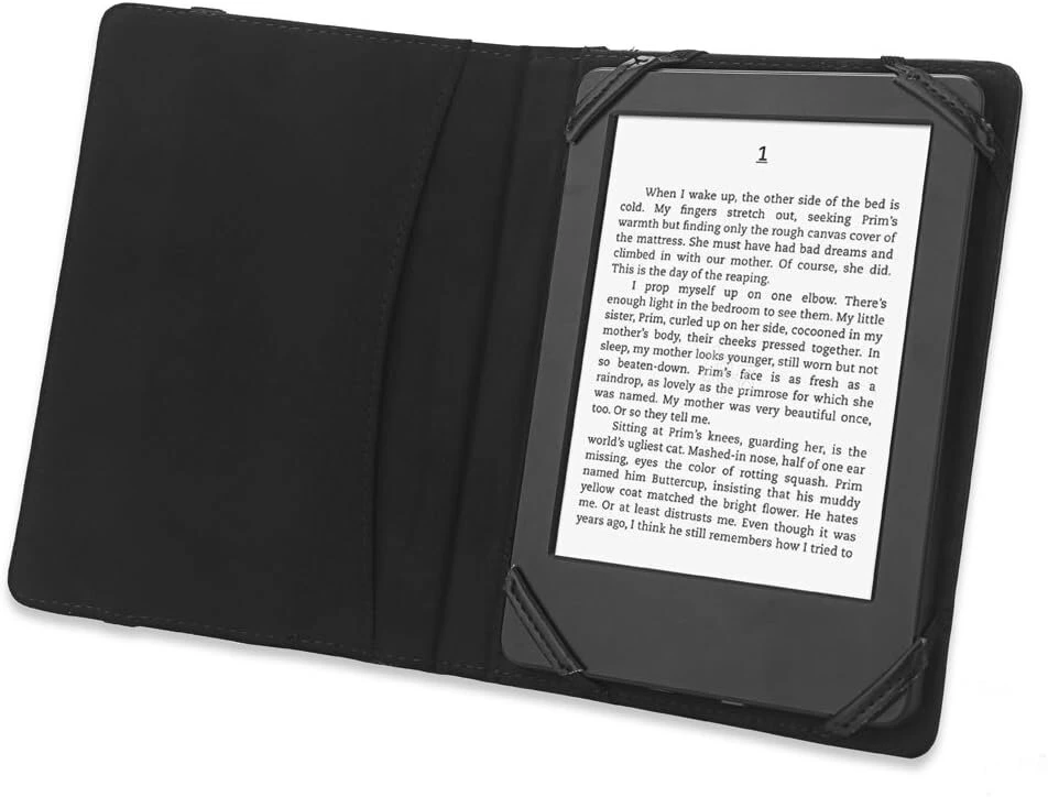 Enjoy-unique knygos stiliaus Pu odinis apsauginis dėklas 6 colių sony elektroninių knygų skaitykliui, skirtas pocketbook/kobo nook/tolino 6 colių elektroninių knygų skaitykliams