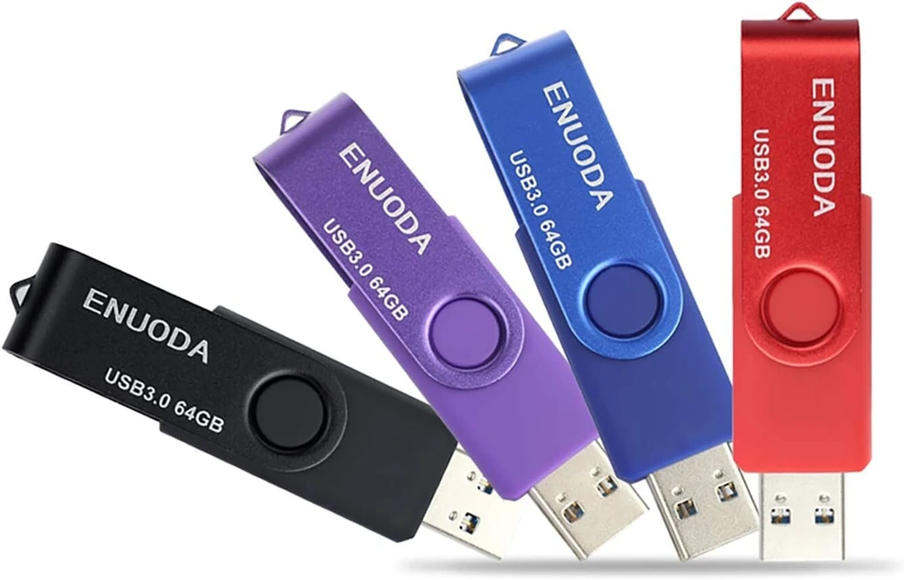 Enuoda 16 Gb sukamasis metalinis Usb atmintukas, didelės spartos Usb 2.0 atmintinė (įvairių spalvų)