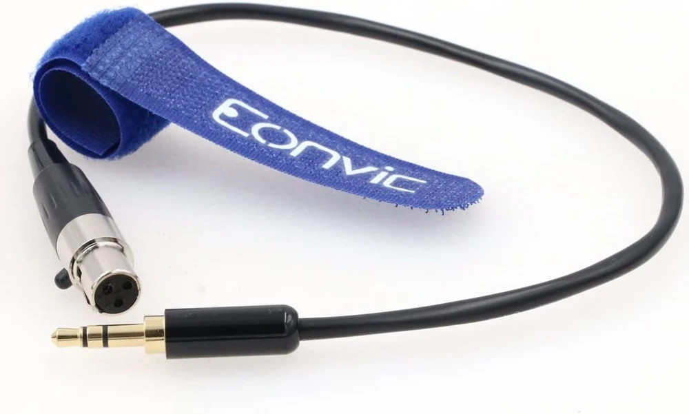 Eonvic 3.5mm Trs į Mini Xlr 3 kontaktų adapterio kabelis, 30cm