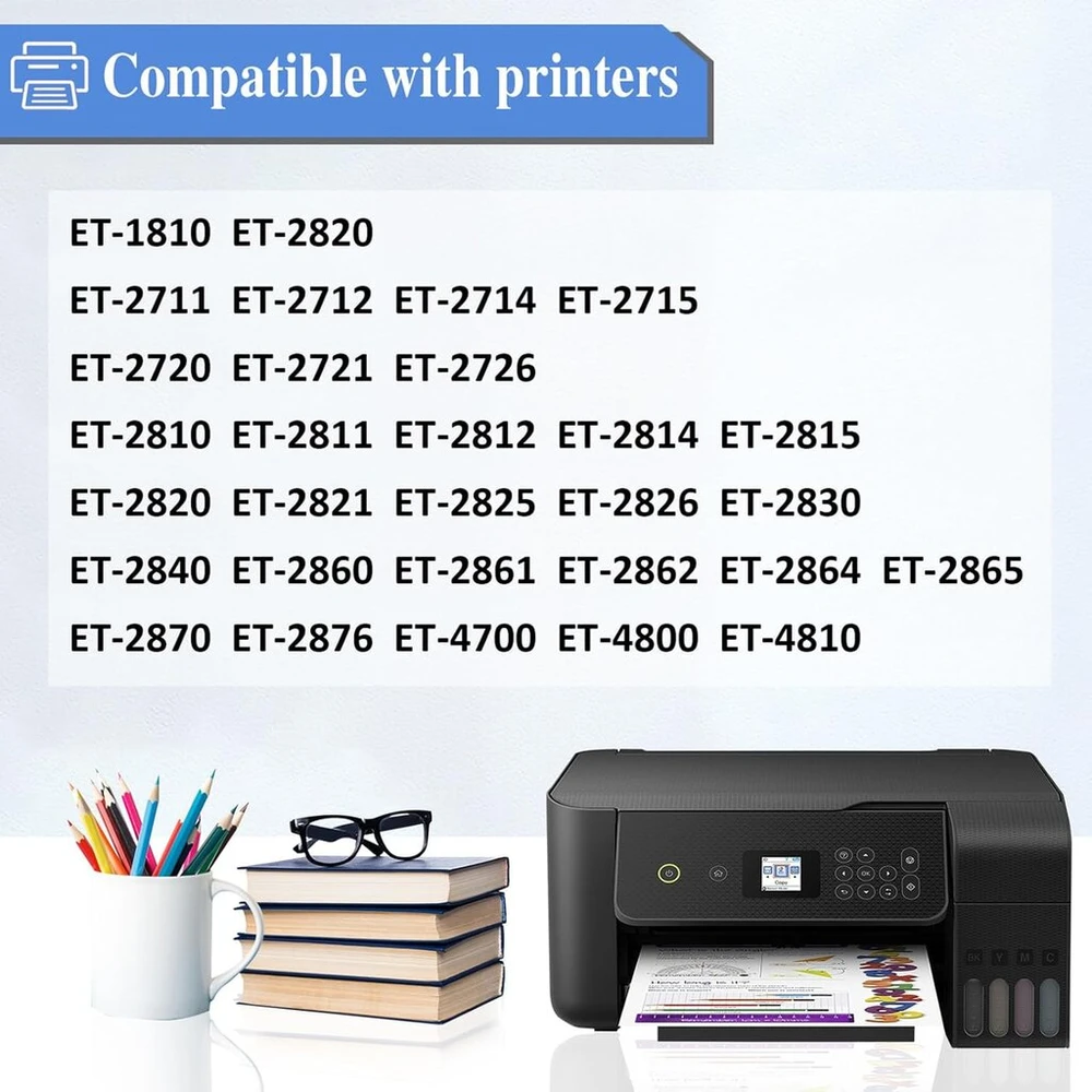 Epson 104 rašalas Ecotank spausdintuvams – juodas