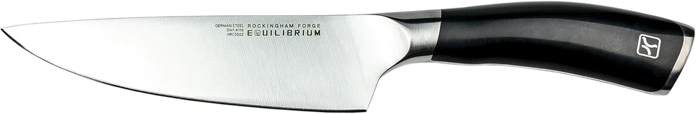 Equilibrium by Rockingham Forge 15 cm šefo peilis su vokišku nerūdijančio plieno ašmenimis ir juoda rankena