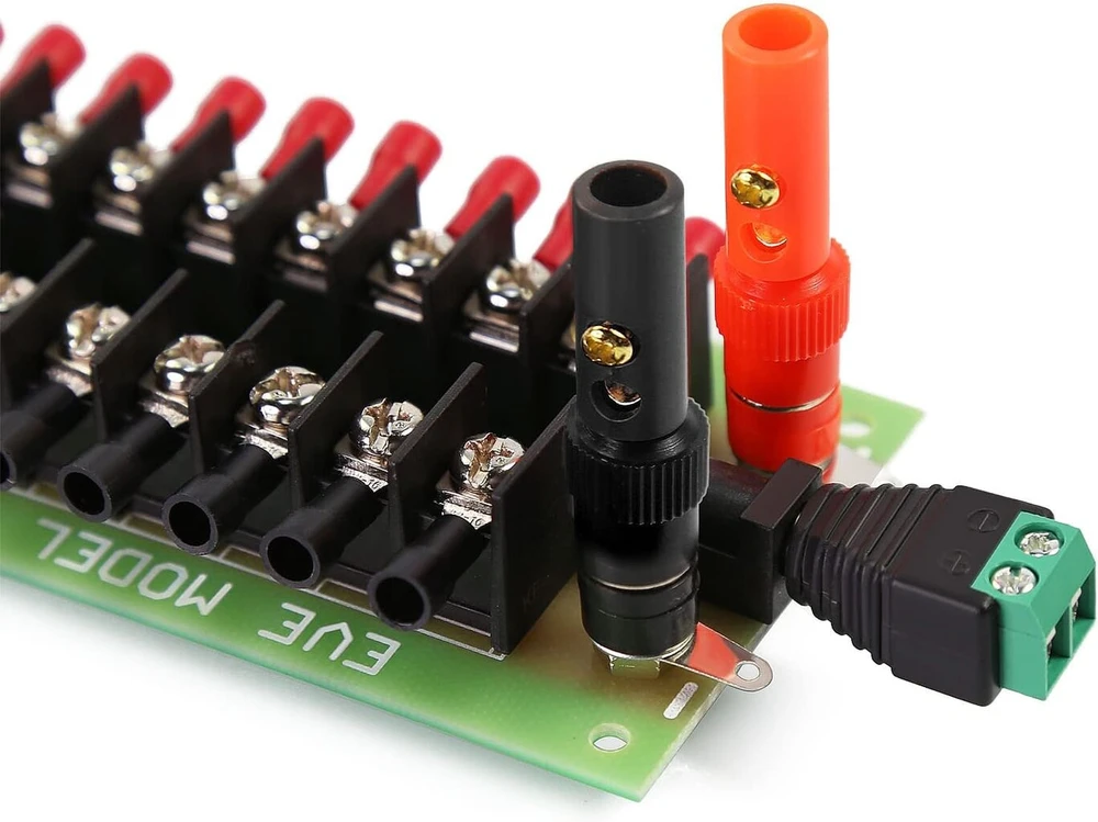 Evemodel Pcb005-2-eu maitinimo skirstytuvas 3 įėjimai - 20 išėjimų Dc ir Ac maitinimo šaltiniui, 2 vnt.