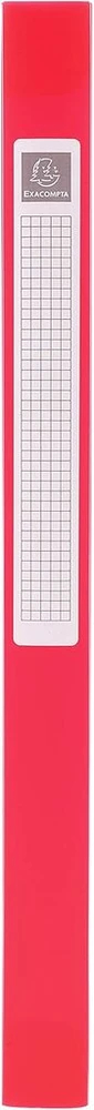 Exacompta Chromaline 59875e dėžutės dokumentams, 4 vnt., polipropilenas, 25 mm nugarėlė, raudona
