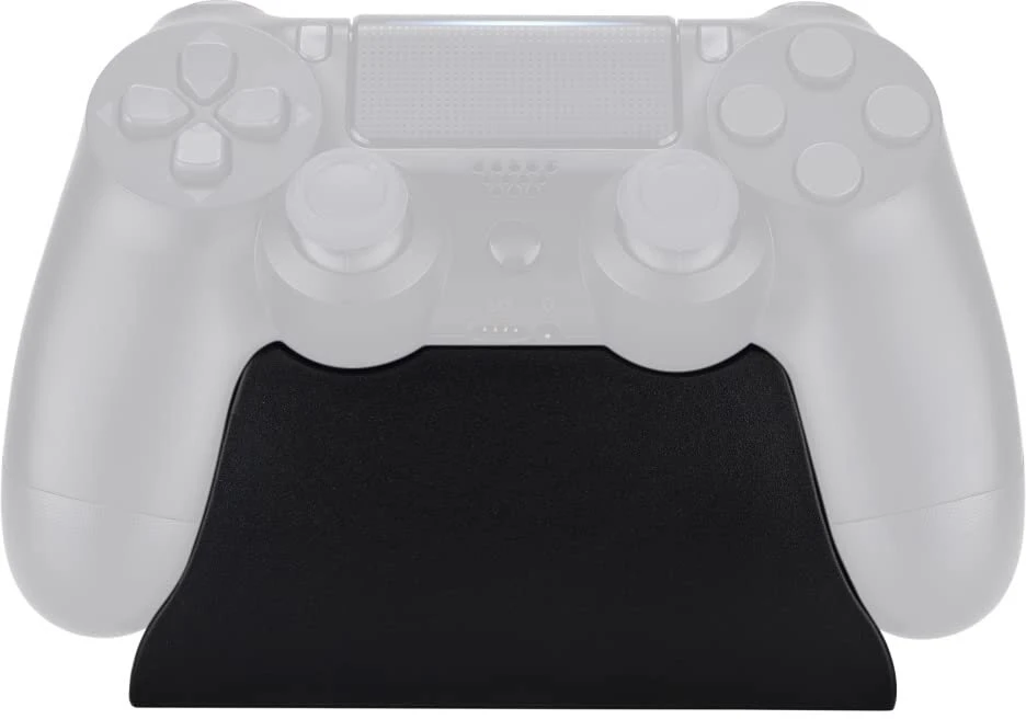 Extremerate stovas Ps4, laikiklis Ps4 valdikliui su guminėmis kojelėmis (juodas)