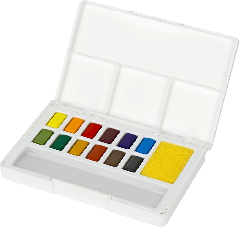 Faber-castell akvarelinių dažų rinkinys, 12 spalvų