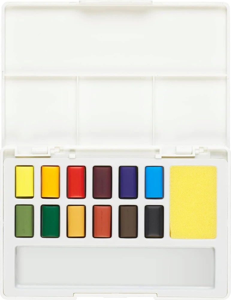 Faber-castell akvarelinių dažų rinkinys, 12 spalvų