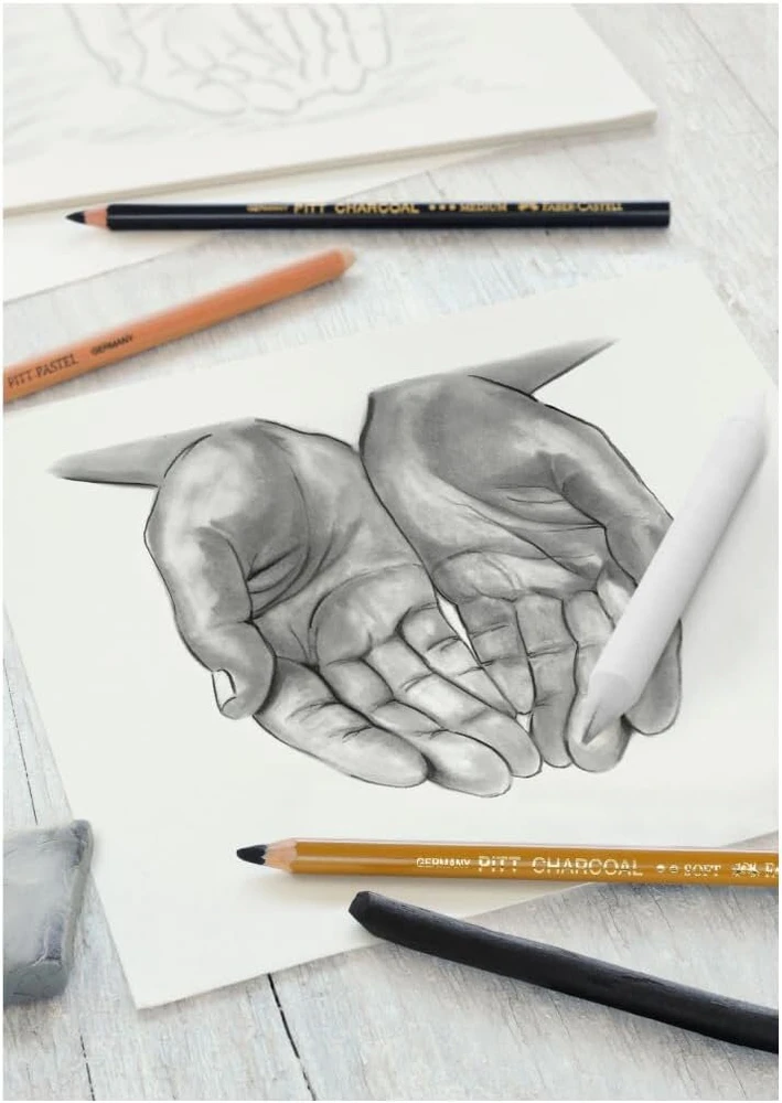 Faber-castell eskizų rinkinys, juodas