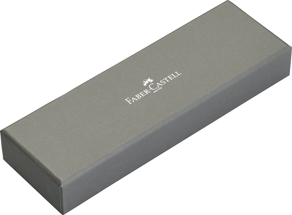 Faber-castell Grip 2011 140981 dovanų rinkinys: plunksnakotis ir rutulinis rašiklis – sidabrinis