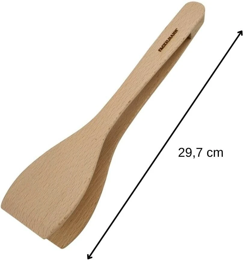 Fackelmann 31045 virtuvinės žnyplės medinės 29,7 cm