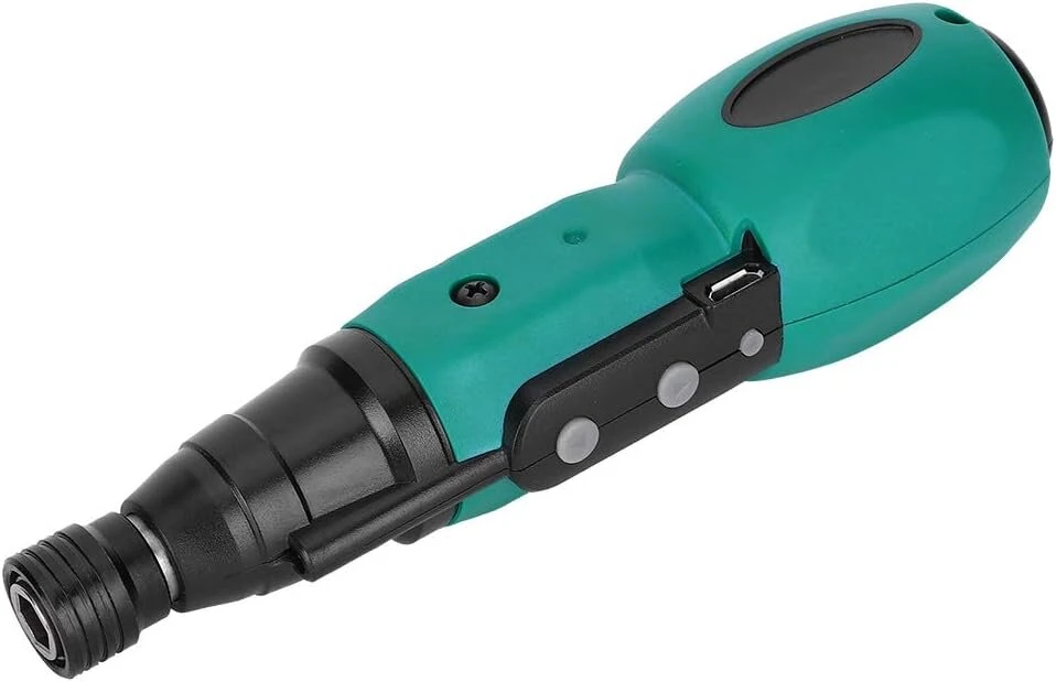 Fafeicy mini elektrinis atsuktuvas su usb jungtimi, maksimalus sukimo momentas 20-50 nm, magnetinis atsuktuvas, su priekinės ir atbulinės eigos jungikliu bei led priekiniu žibintu, „pasidaryk pats“ elektrinis įrankis baldų surinkimui