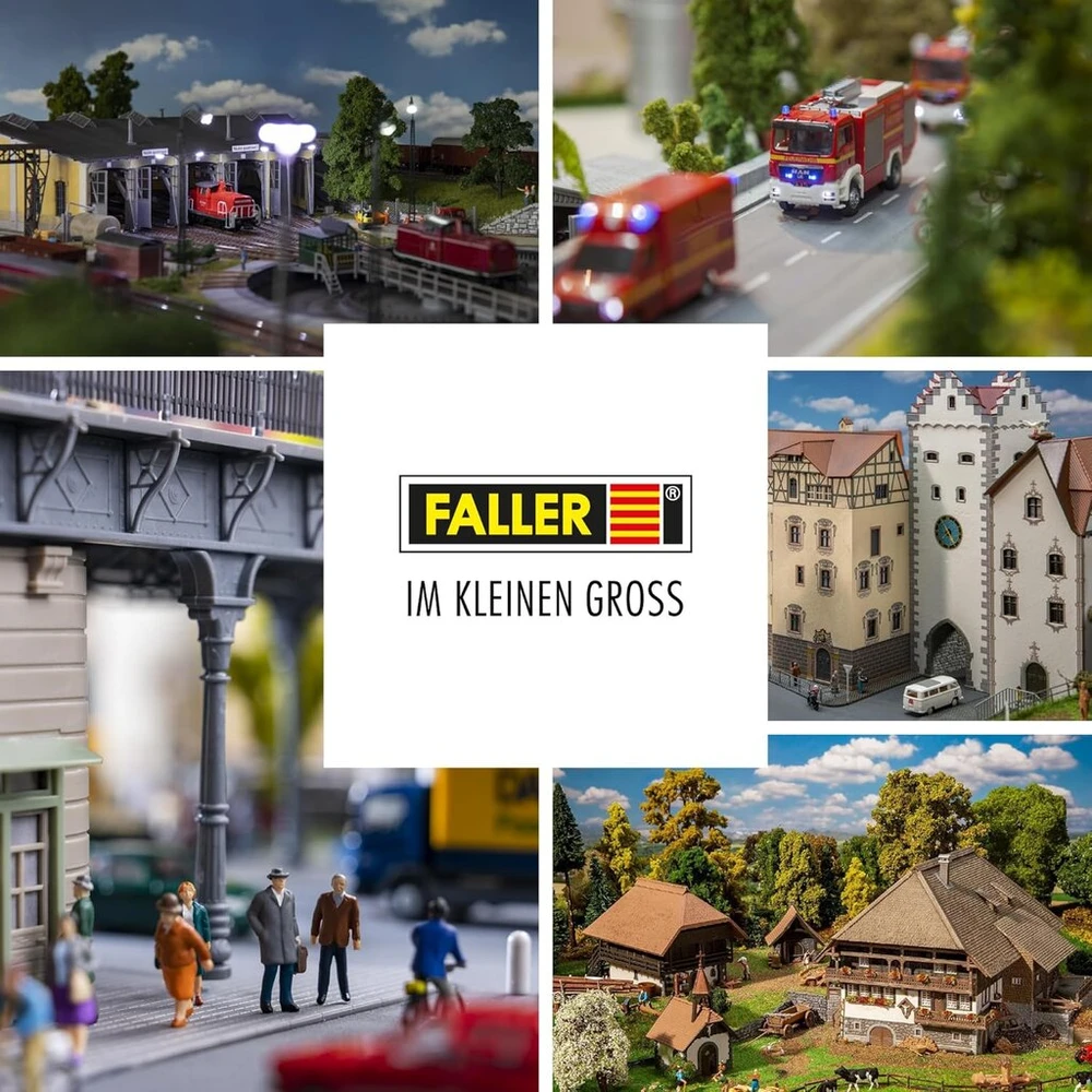 Faller 130640 H0 renovuotas vienos šeimos namas