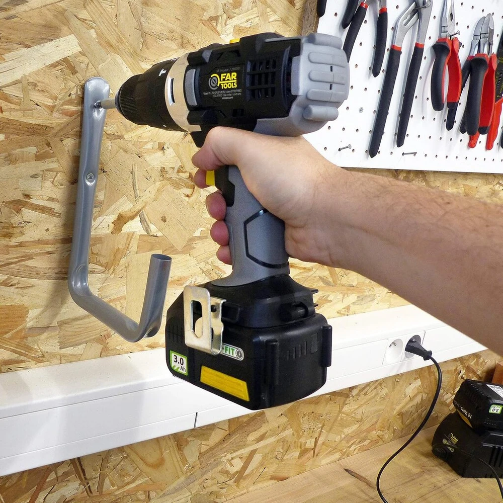 Fartools xf-impact atsuktuvai, juodi