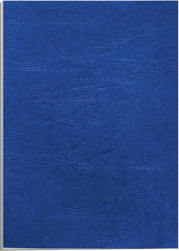 Fellowes A4 100 % perdirbamos odos kartono rišimo viršeliai, sunkūs, 250 gsm prezentaciniai viršeliai, Fsc, mėlyni, 25 vnt.