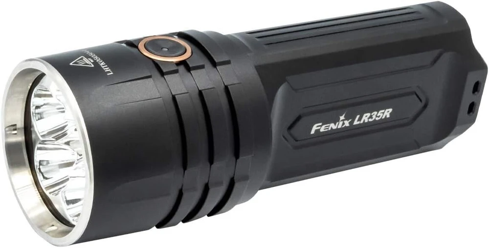 Fenix Lr35r 10000 liumenų itin ryškus žibintuvėlis, įkraunamas žibintas, paieškos ir gelbėjimo žibintas, profesionalus lauko apšvietimo žibintas