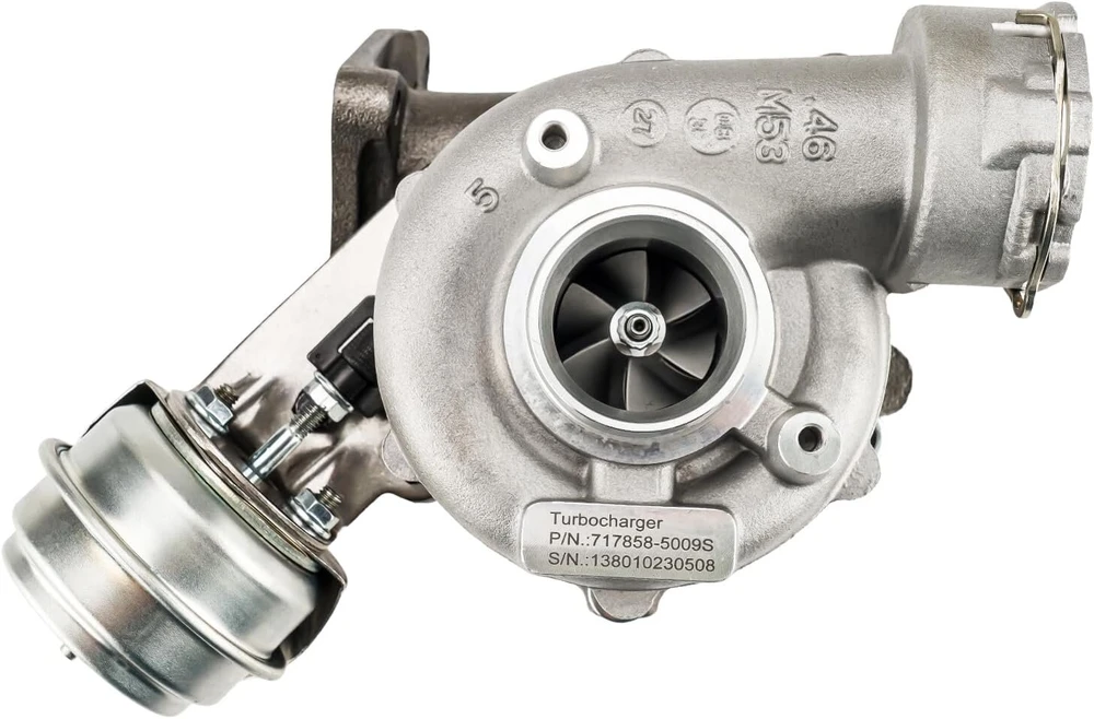 Fesuda Oe 717858 turbokompresorius, skirtas A4 B6/b6 Avant (2000-2004), A4 B7/b7 Avant (2004-2008), Vw Passat B5.5/b5.5 Variant (2000-2005)
