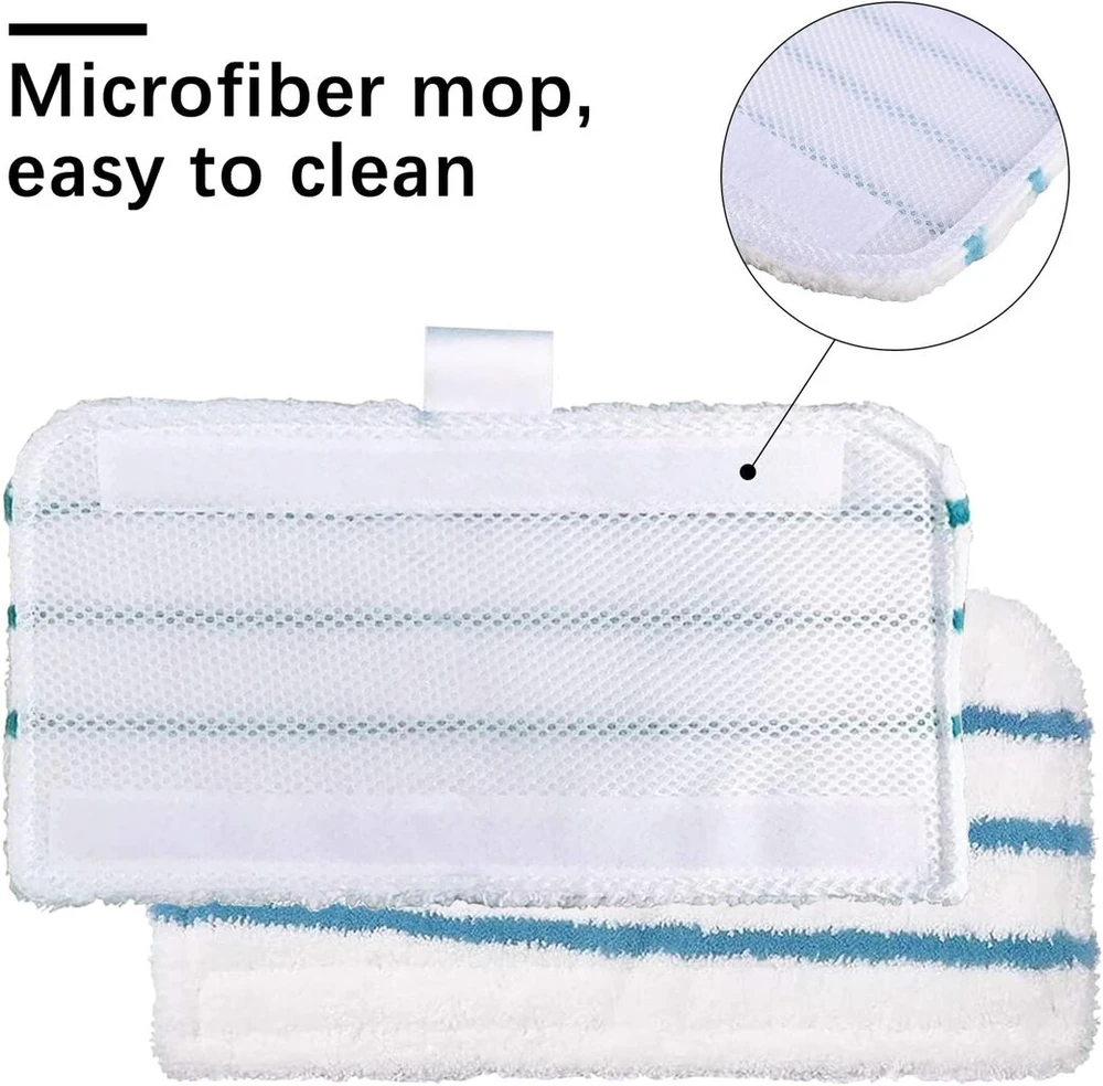 Finevernek Plaunamos mikropluošto šluostės Juodas Decker gariniams šluotoms, Fsm1500, Fsm1600, Fsm1610, Fsm1620, Fsm1630, Fsmh162, 4 vnt.