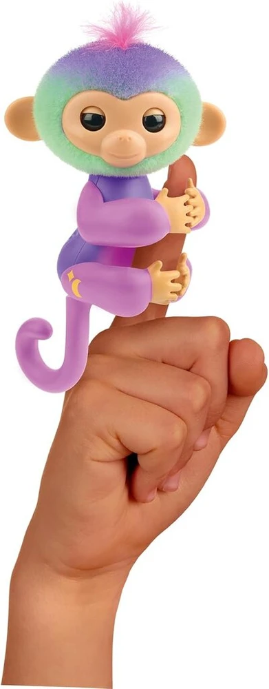 Fingerlings Magic Moods Norah - Romy užsikabink ant piršto - jo širdis šviečia priklausomai nuo tavo nuotaikos - bendrauja 70 tonų ir reakcijų - baterijos įtrauktos - interaktyvus žaislas - nuo 5 metų