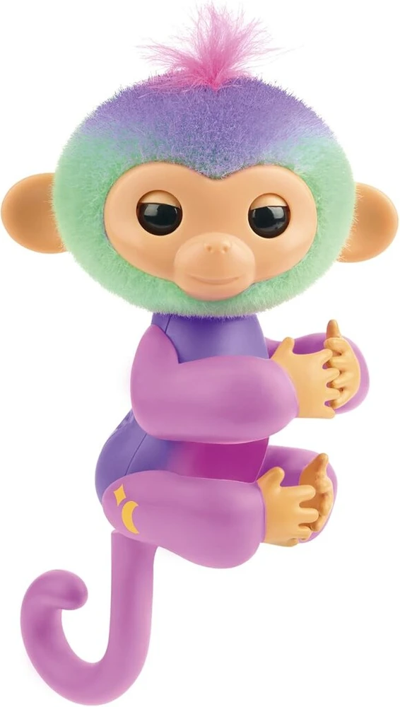 Fingerlings Magic Moods Norah - Romy užsikabink ant piršto - jo širdis šviečia priklausomai nuo tavo nuotaikos - bendrauja 70 tonų ir reakcijų - baterijos įtrauktos - interaktyvus žaislas - nuo 5 metų