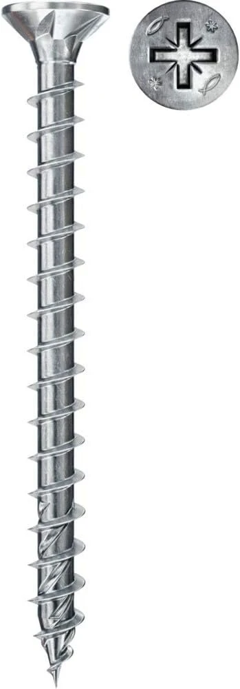 Fischer Power-fast Ii 3 x 30 mm specialūs medvaržčiai medienai sukti, masyviai medienai sujungti arba medinėms dalims tvirtinti
