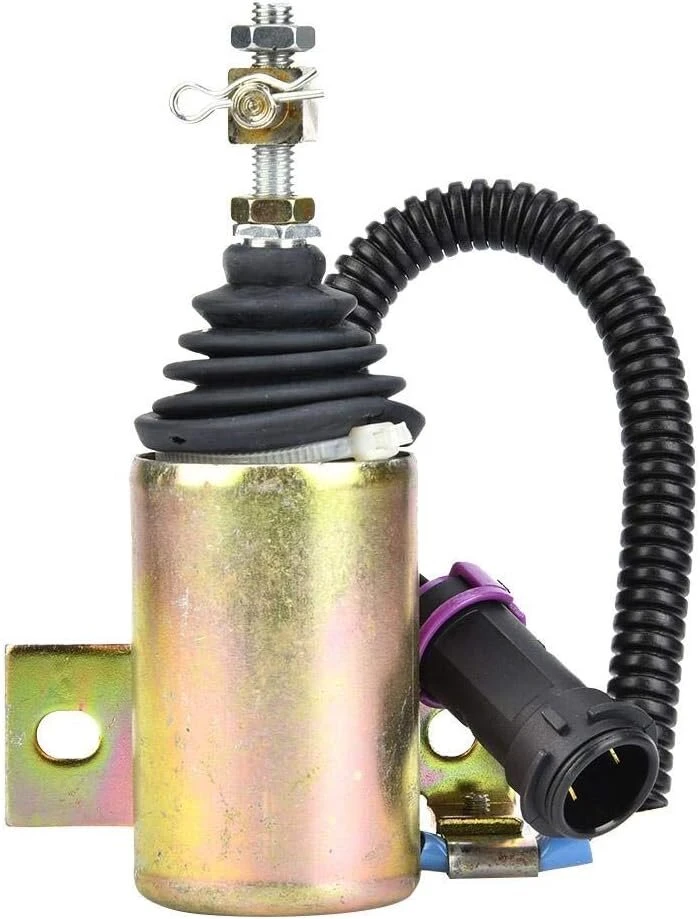 Flameout solenoidinis vožtuvas degalų išjungimui 12v solenoidinis vožtuvas degalų išjungimui xhf-1121 e483310000093 tinka foton 483 dyzeliniam varikliui apsaugoti nuo pažeidimų