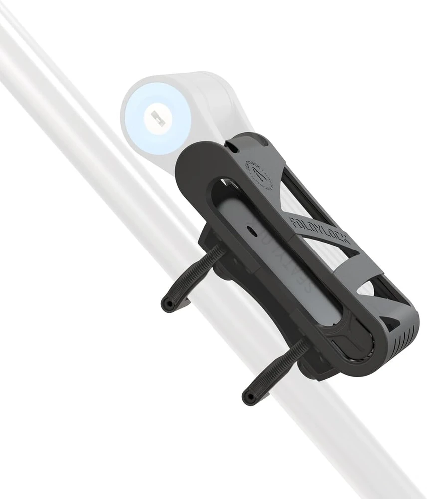 Foldylock mini dviračio spynos laikiklis - itin lengvas laikiklis foldylock mini sulankstomai spynai - nešiojami saugūs dviračio tvirtinimo priedai