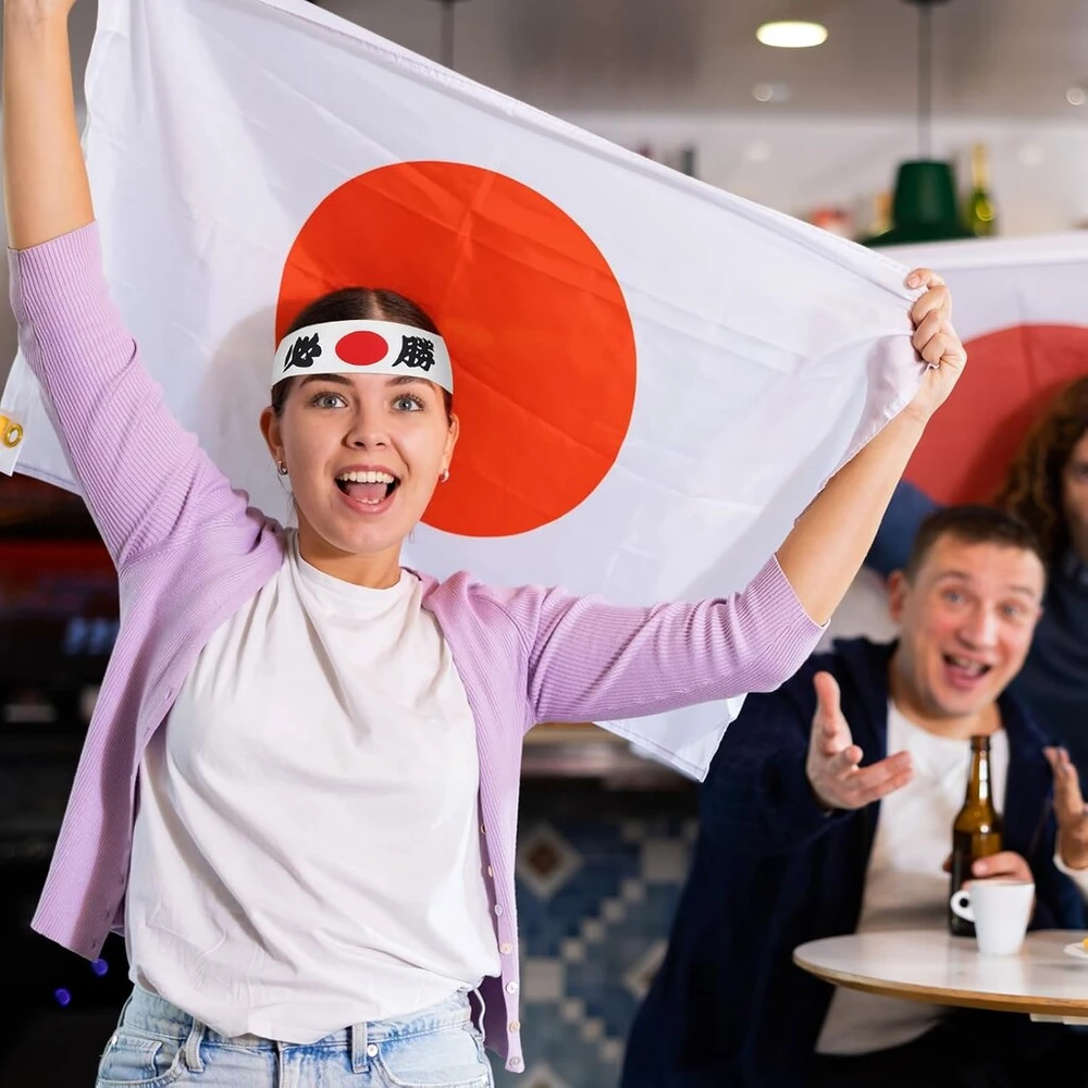 Fomiyes japoniškas galvos raištis - must win hachimaki, samurajų karate galvos raištis, suši virėjo bandana, 88 cm, patogus ir laidus orui, sportui ir dekorui