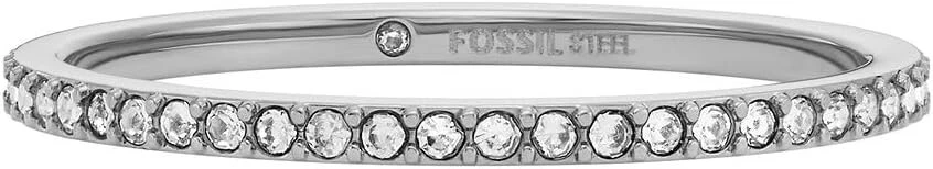 Fossil Jf046870407 Moteriškas Žiedas Nerūdijantis Plienas