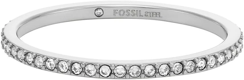 Fossil Jf046870407 Moteriškas Žiedas Nerūdijantis Plienas