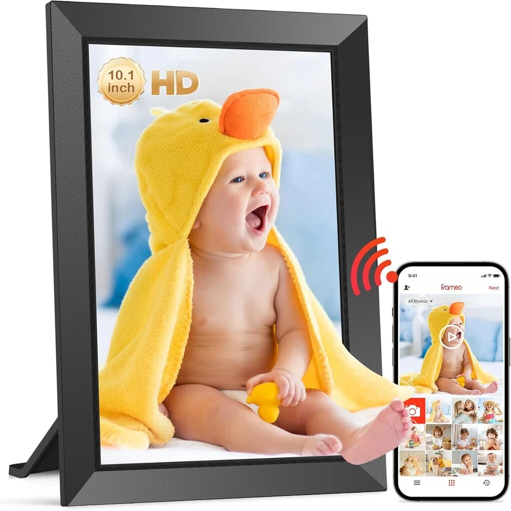 Frameo Skaitmeninis nuotraukų rėmelis Wifi 10.1" Ips lietimui jautrus, 32gb