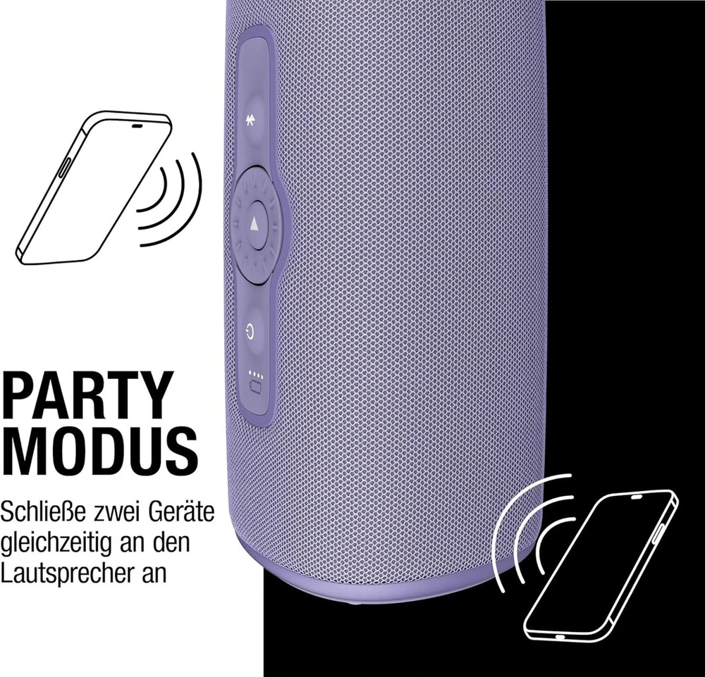 Kompiuterio kolonėlės Fresh 'n Rebel Bold M2 Bluetooth garsiakalbis, 24 val. grojimo laikas, atsparus vandeniui