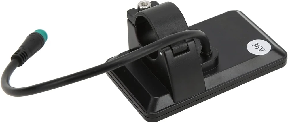 Ftvogue 36v 48v E-dviračio Lcd ekranas, vandeniui atsparus valdymo skydelis Ebike Lcd ekranas dviračio kompiuteris 5 kontaktų vandeniui atspari jungtis 22,2 mm vairui dviračio modifikavimui