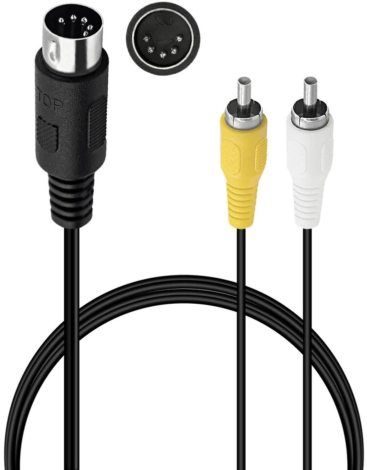 Gam3gear Av audio video composite Tv kabelis skirta Sega