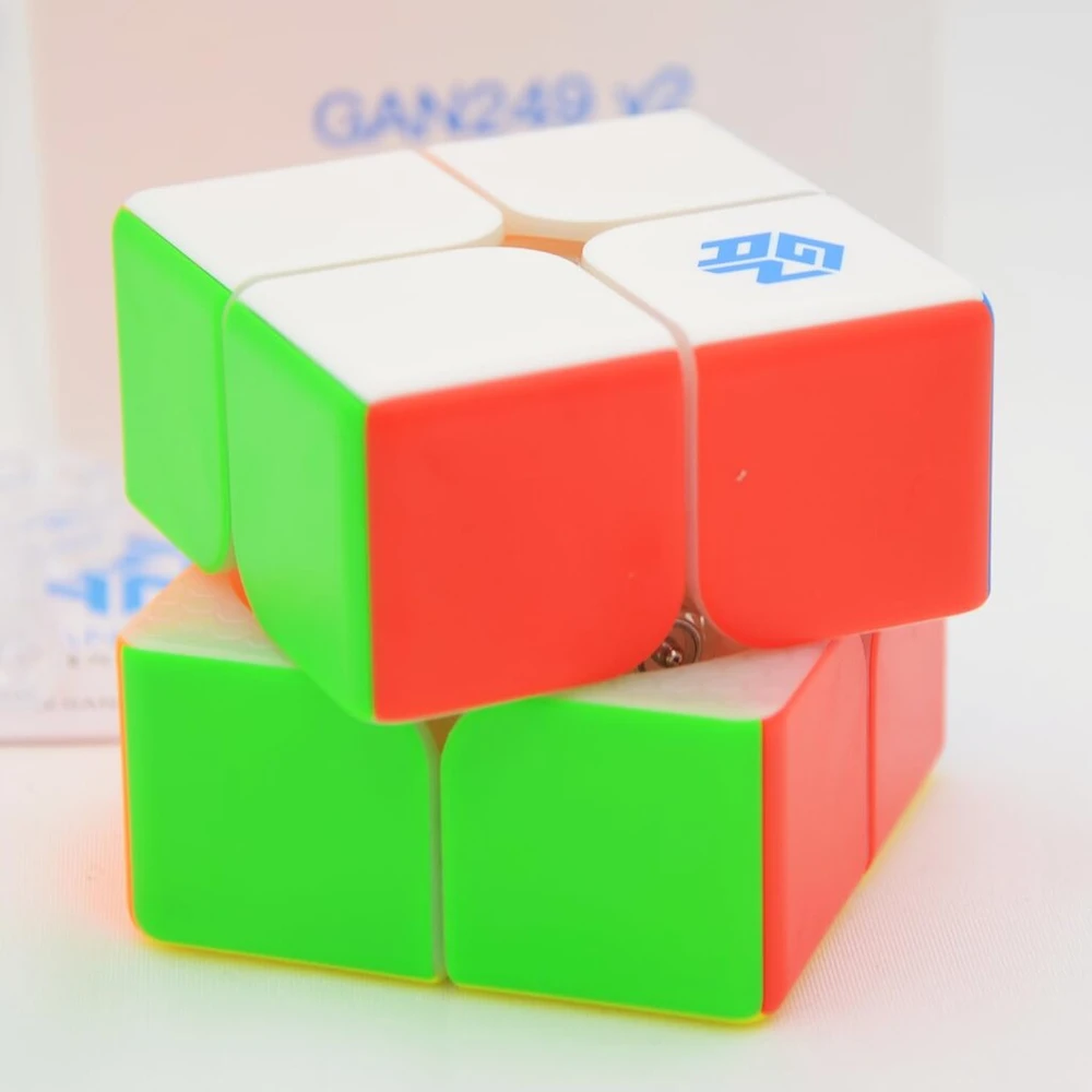Gan 249 V2 2x2 Greičio Kubas Lipdukas Be
