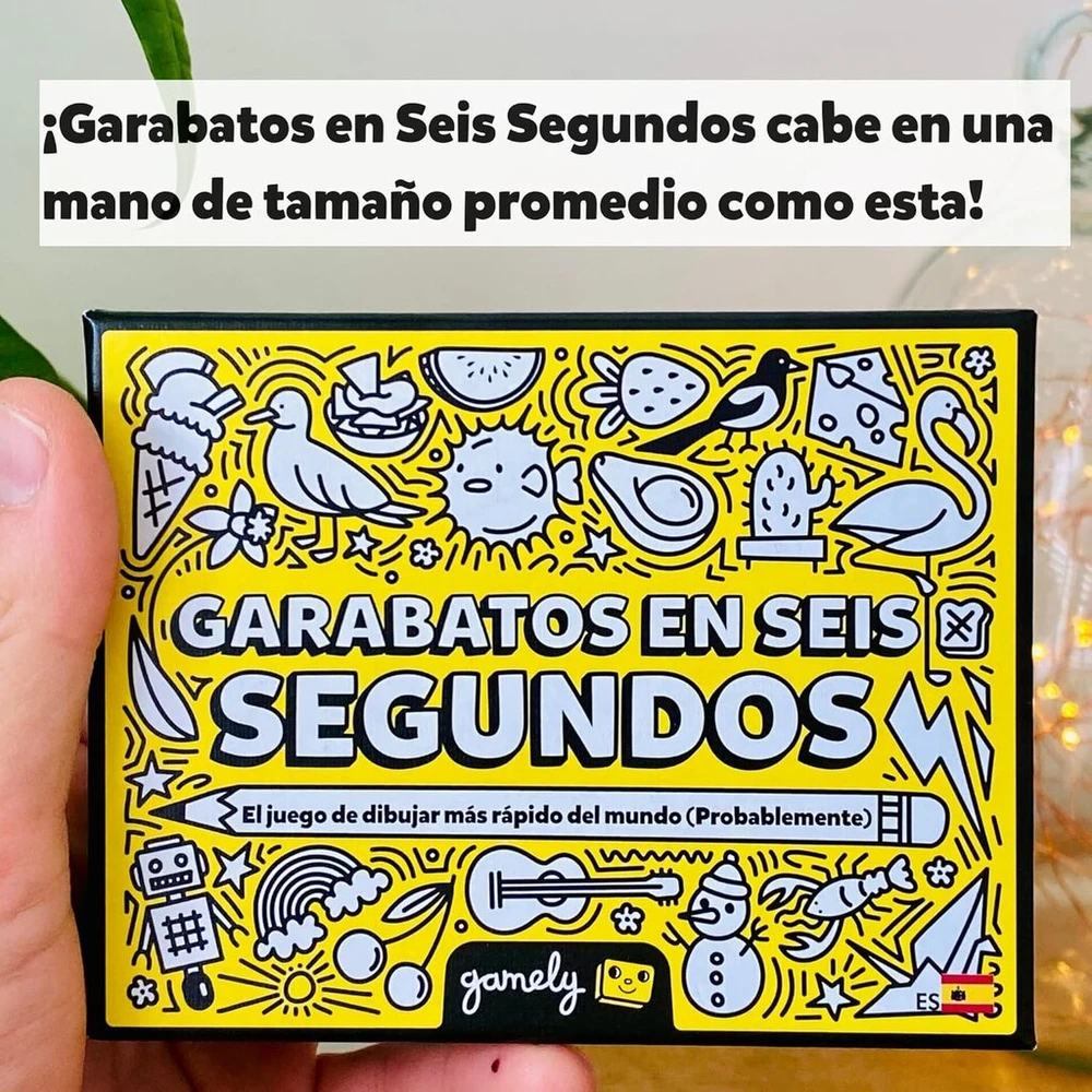 Garabatos En Seis Segundos: Karštligiškas laivynas, fantastiškas piešimo žaidimas, šeimai tinkamas vakarėlių žaidimas vaikams, paaugliams ir suaugusiems