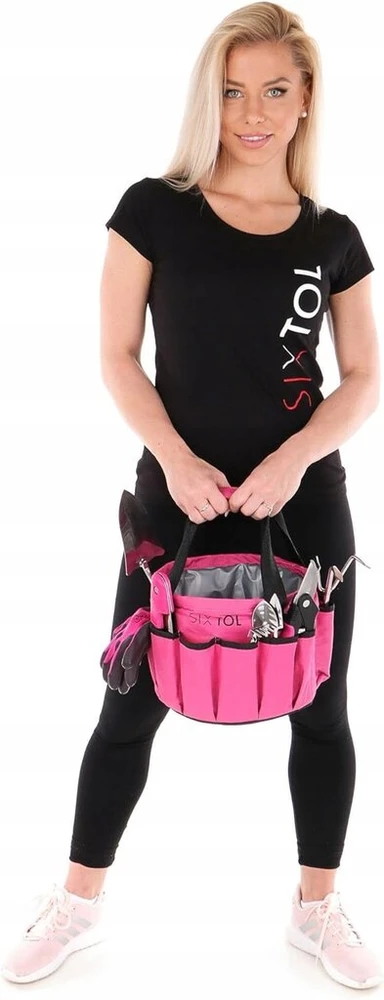 Grandininis pjūklas Garden Line Steel garden tools for women set 10in1 pink