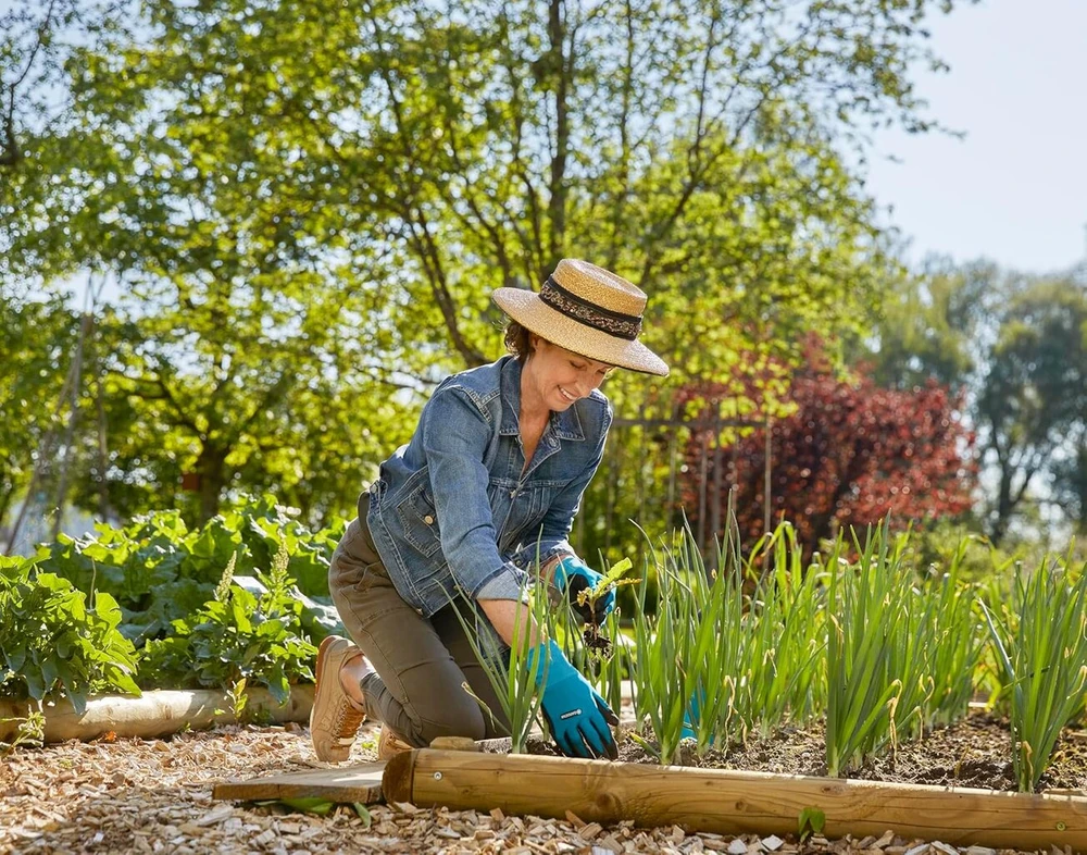 Gardena sodo ir grindų pirštinės 7/s su lietimui jautriu paviršiumi