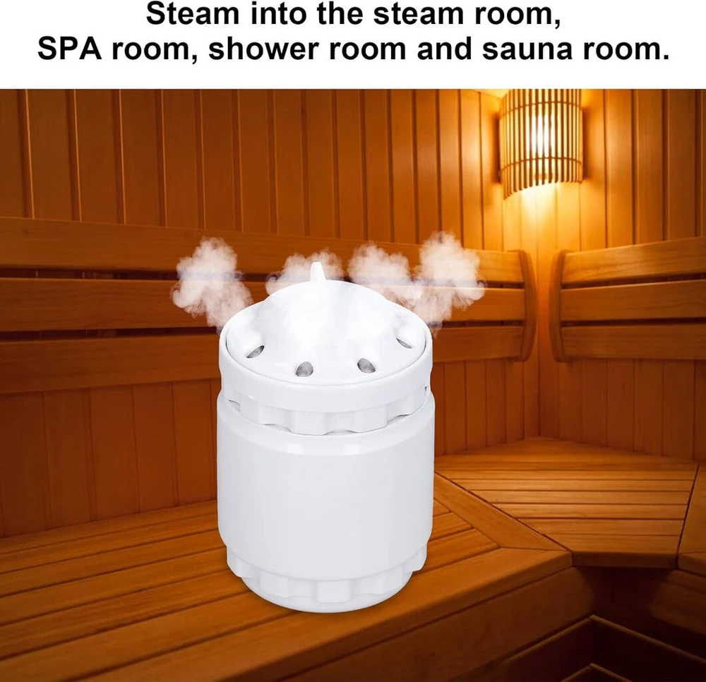 Garų išleidimo anga, g1/2 išorinis sriegis, garų pirtis, garų išleidimo anga, pakeitimas su aromaterapijos funkcija, spa garų generatoriaus antgalis dušo kambariui, saunos kambariui, spa kambariui