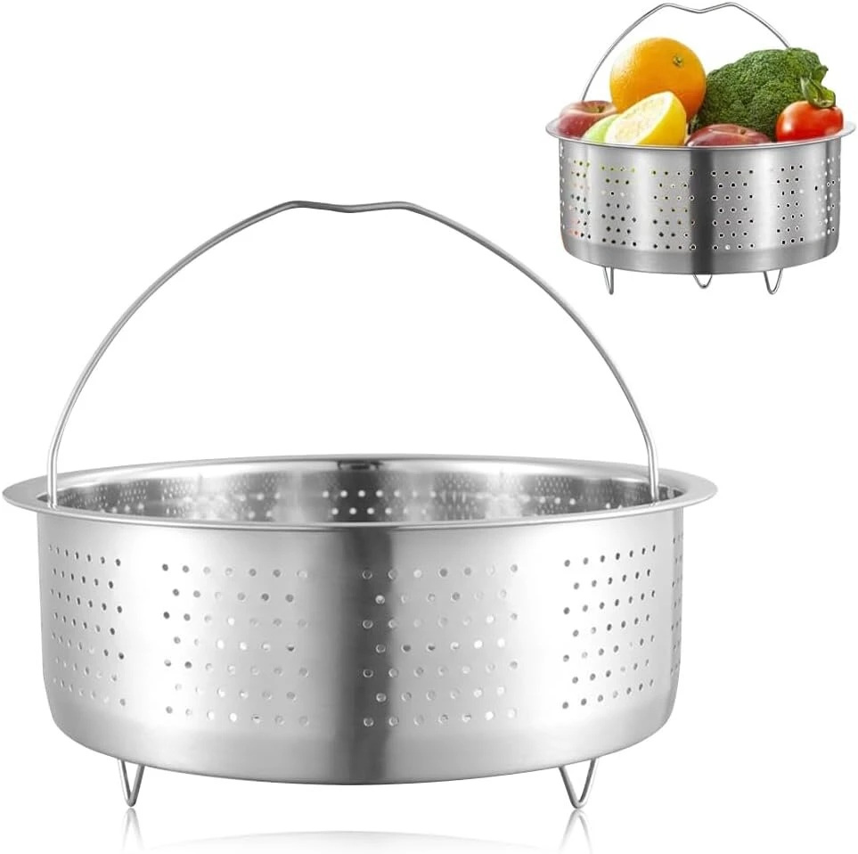 Garų puodas Garų puodo įdėklas, nerūdijančio plieno, 20 cm
